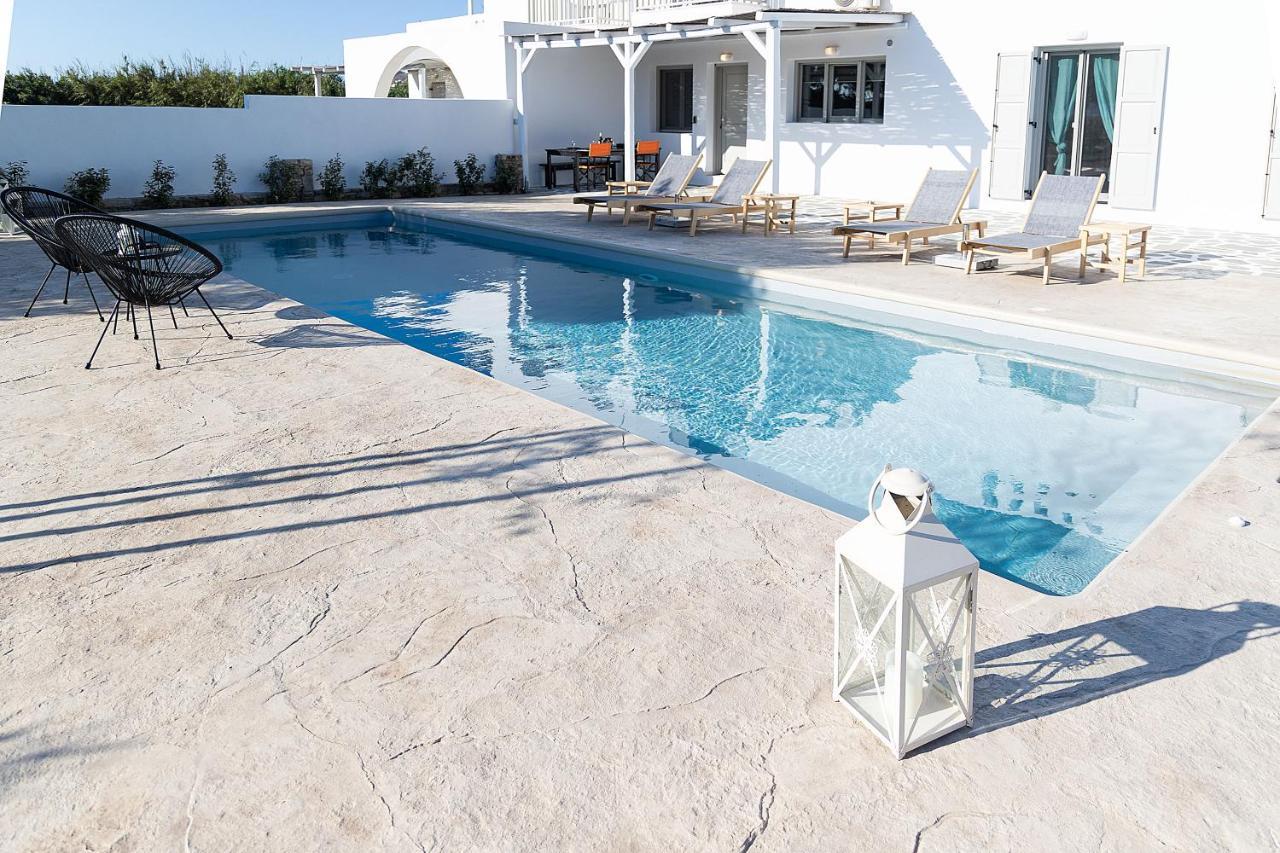 White Pearl Villa Naxos With Private Swimming Pool Naxos City 外观 照片