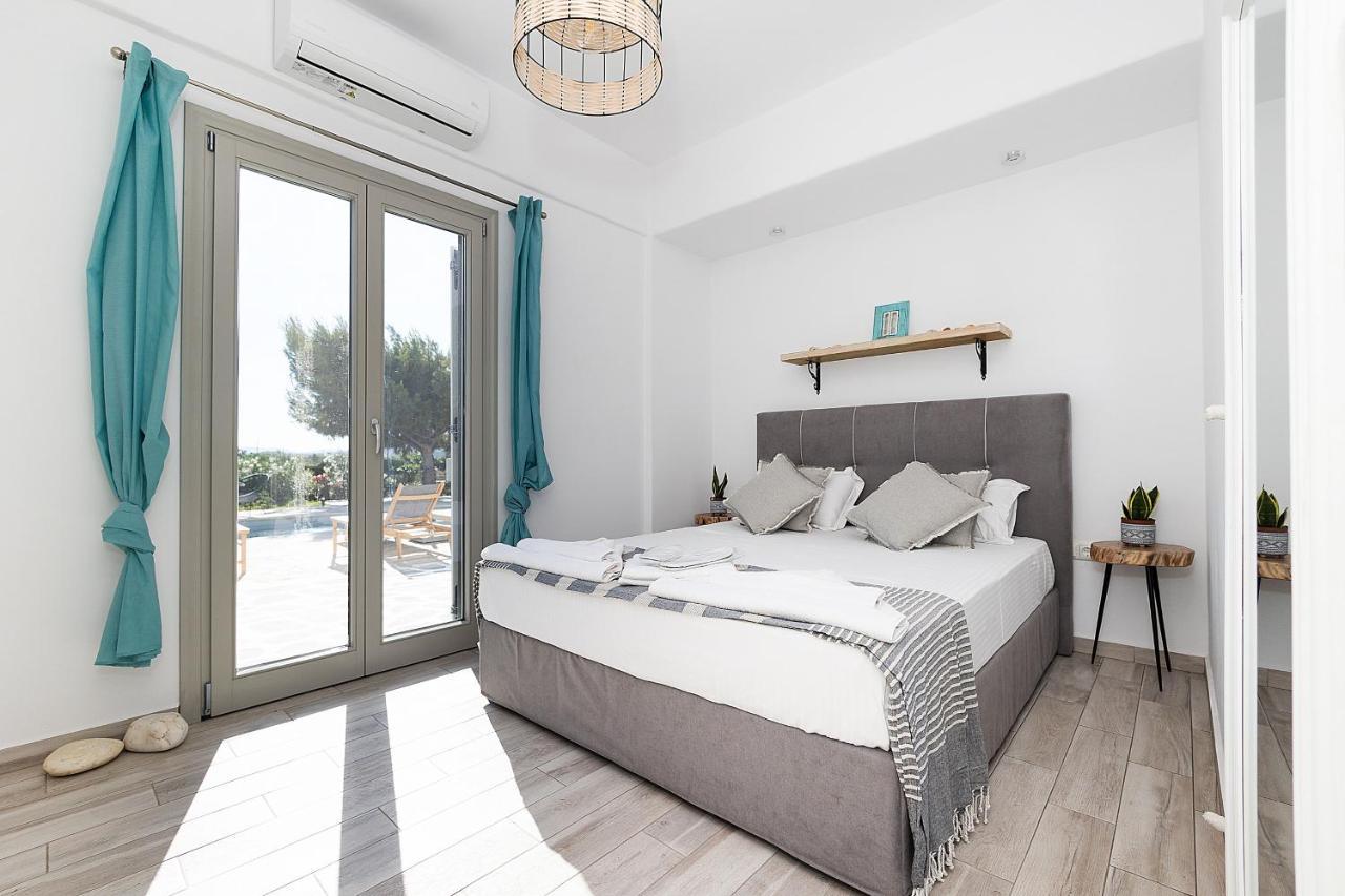 White Pearl Villa Naxos With Private Swimming Pool Naxos City 外观 照片
