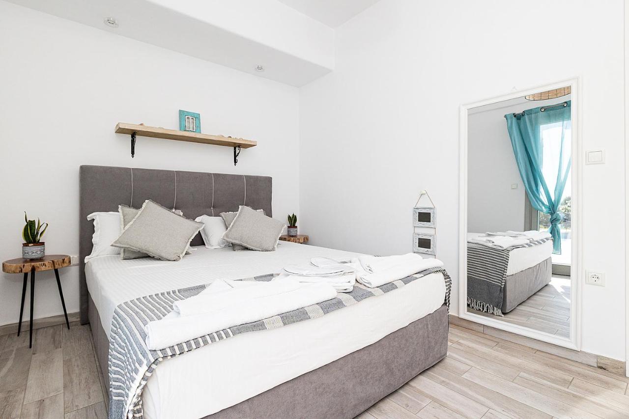 White Pearl Villa Naxos With Private Swimming Pool Naxos City 外观 照片