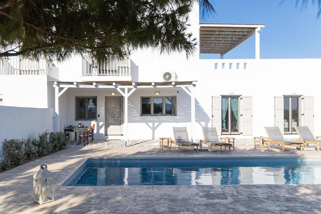 White Pearl Villa Naxos With Private Swimming Pool Naxos City 外观 照片